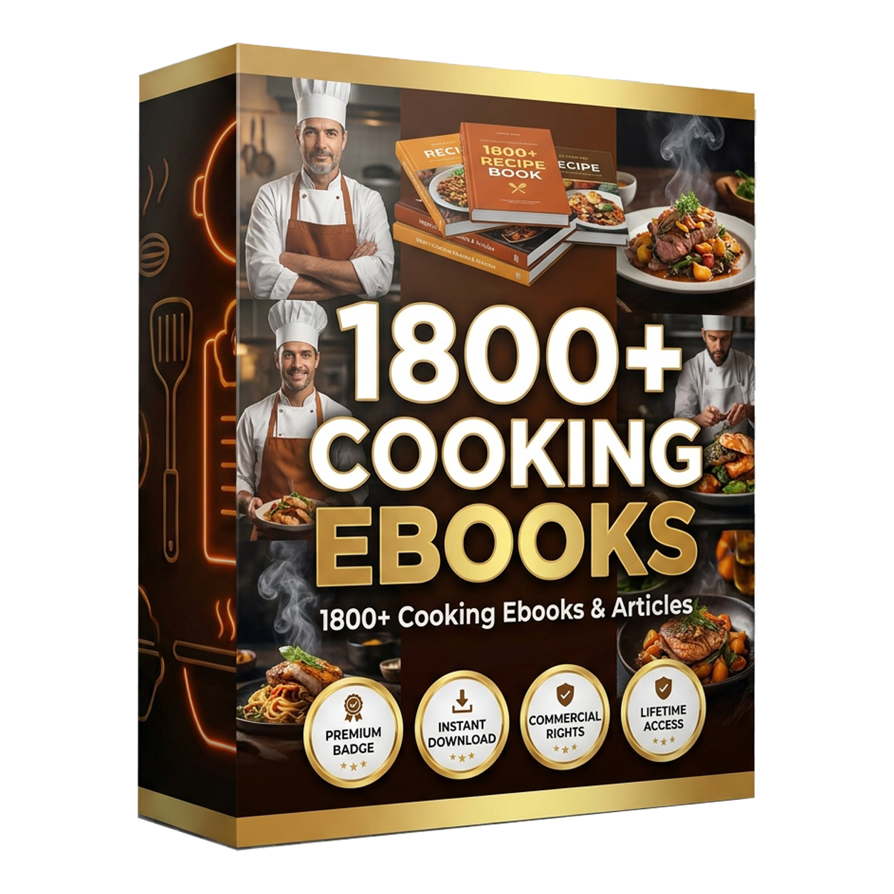 1,800+ Cooking eBooks & Articles